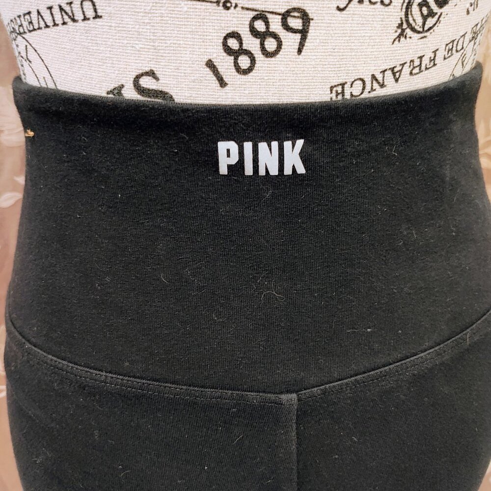 Pink Victoria's Secret Bundle! Pink Crew Neck and Pink Leggings, Size S, Used - Picture 7 of 9